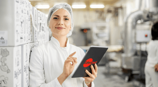 ¿Qué soluciones empresariales implementan las grandes industrias de alimentos?