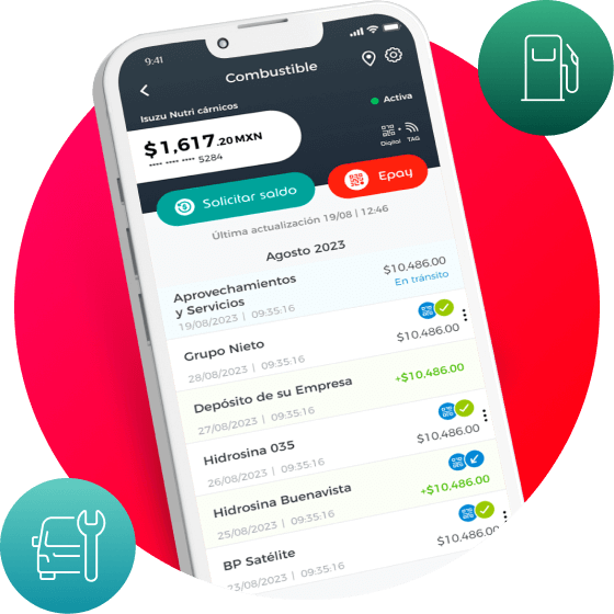 Vales para combustible y casetas Fleet en app Edenred Pro Vales para combustible y casetas Fleet en app Edenred Pro