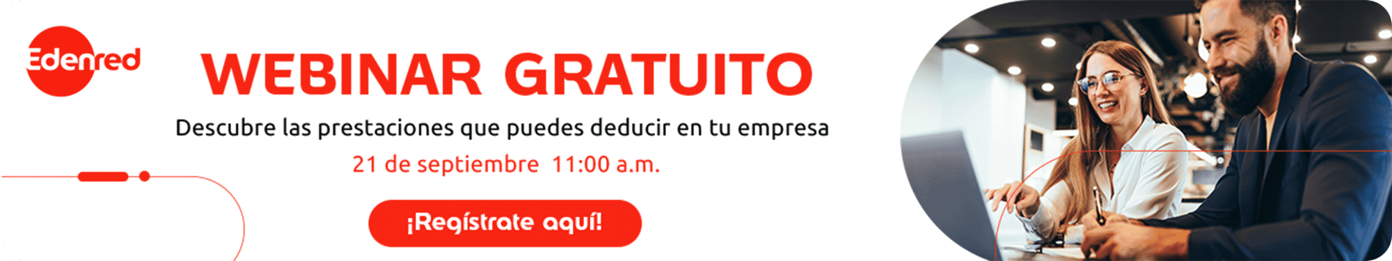 Webinar gratuito prestaciones para empleados septiembre 21