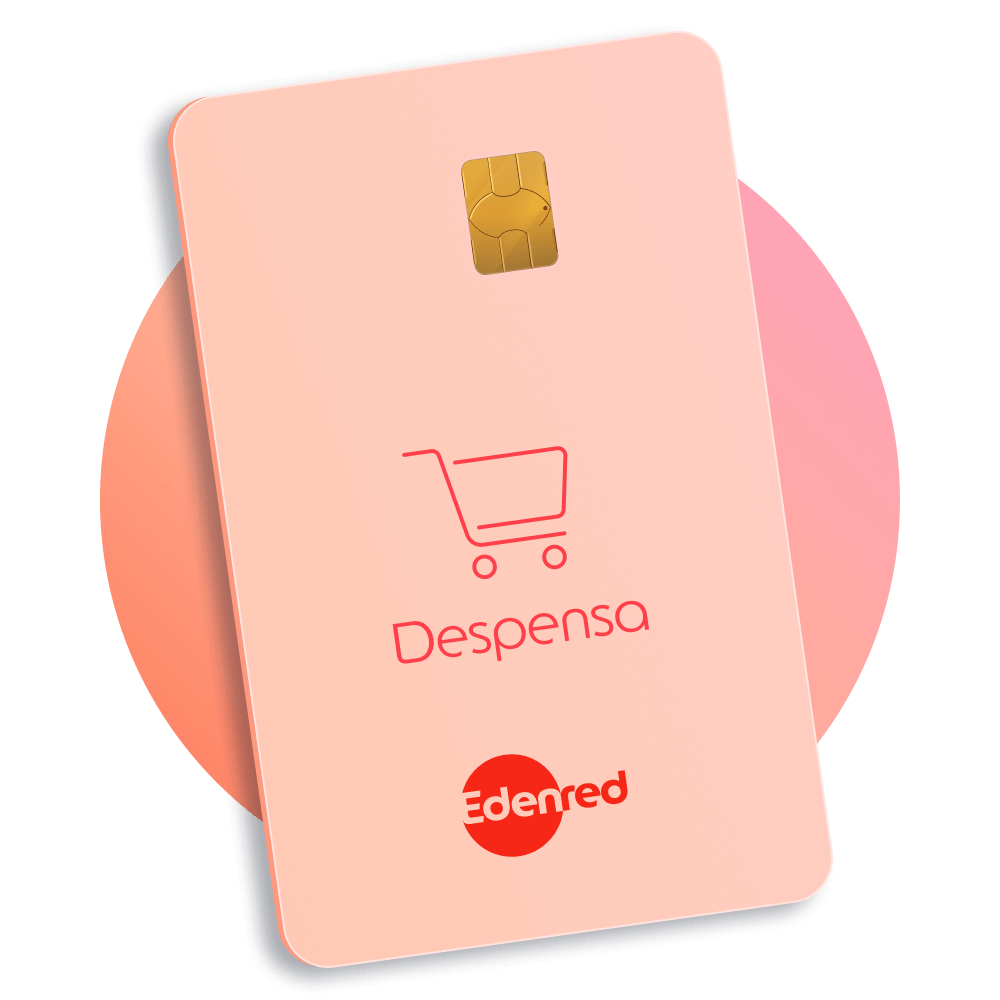 Tarjeta de vales de despensa Edenred