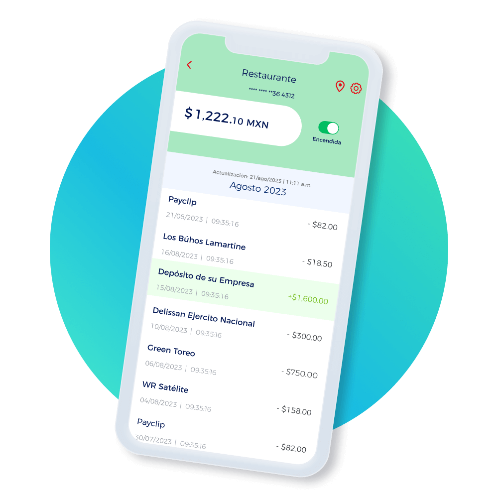 App Edenred Wallet para empleados con vales de restaurante