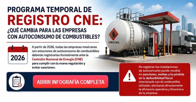 Ver Infografía CNE ¿qué cambia para las empresas con autoconsumo de combustibles?
