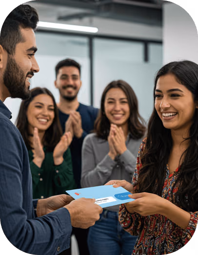 Alienta a tus colaboradores con una tarjeta de regalo Edenred