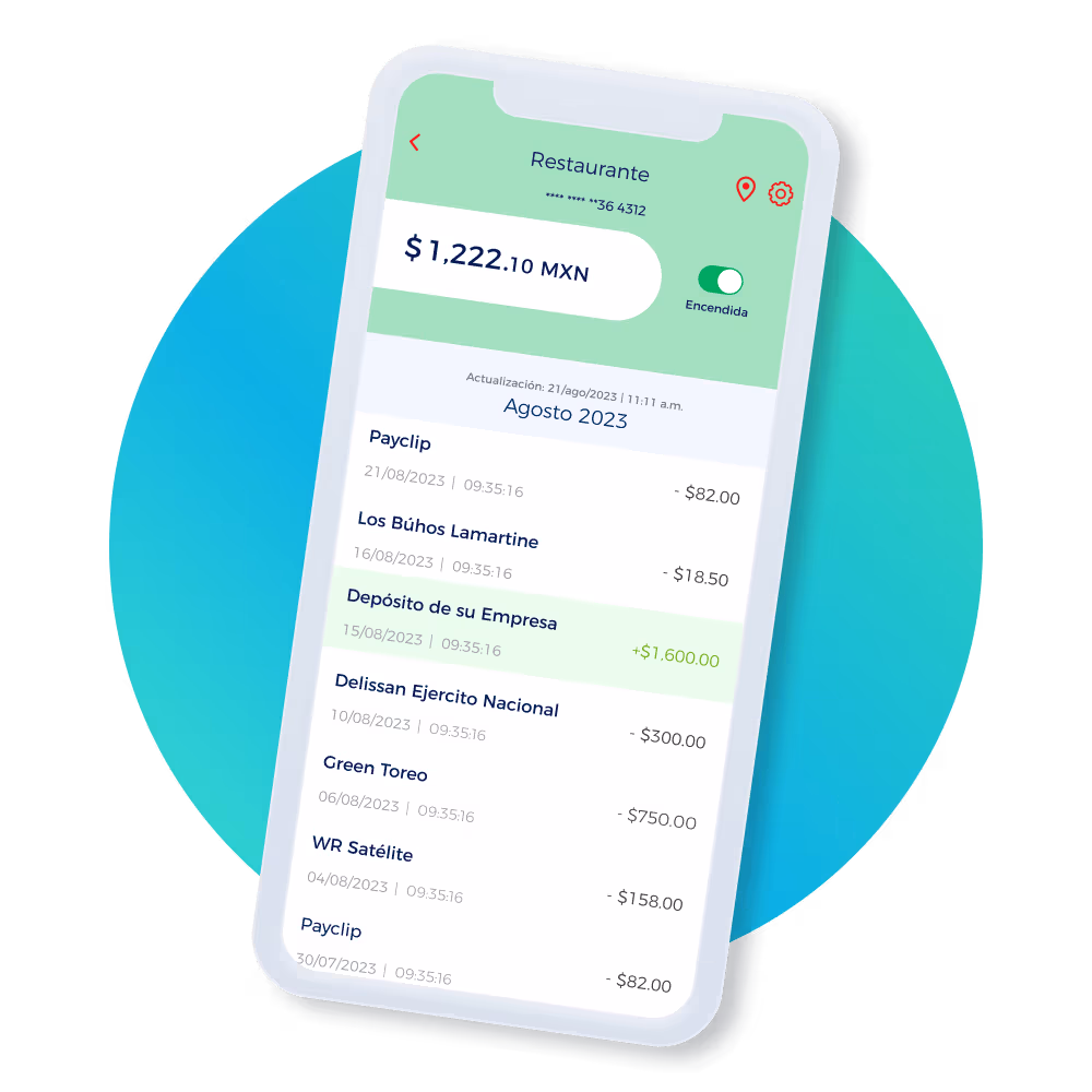 App Edenred Wallet para empleados con vales de restaurante